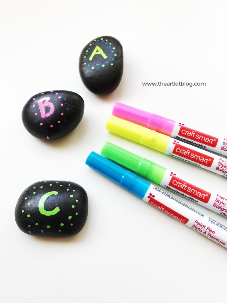 768x1024 Alphabet Rocks {Making Learning Fun} - Alphabet Painting For Kids