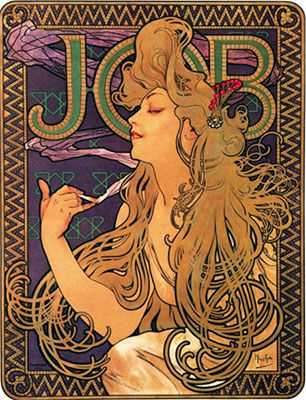 306x400 Alphonse Mucha Most Important Art Theartstory - Alphonse Mucha Painting