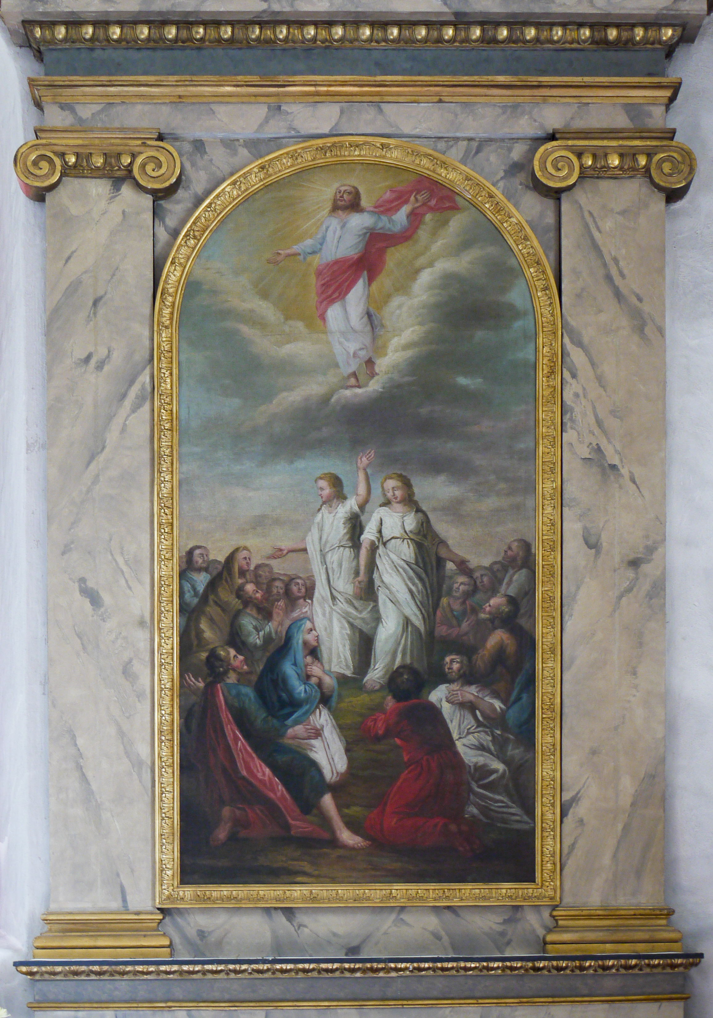 2312x3300 Filenordmalings Kyrka Altar Painting Right.jpg - Altar Painting