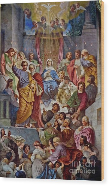 363x618 High Altar Painting In The Jesuit Church In Heidelberg Germany - Altar Painting
