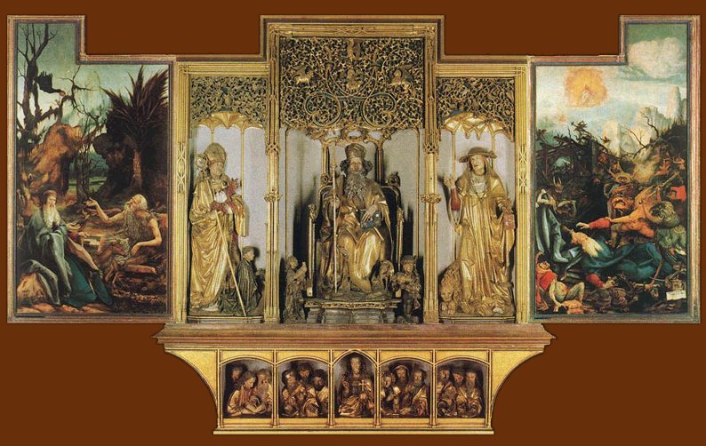 794x502 The Isenheim Altar - Altar Painting
