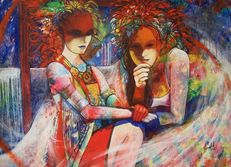 770x555 Saatchi Art Primisias Painting By Guido Chinchilla Alvarado - Alvarado Painting