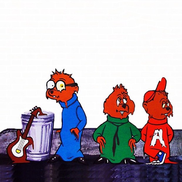 620x620 Slowed Down Alvin And The Chipmunks Makes Great Sludge Pop - Alvin And The Chipmunks Painting