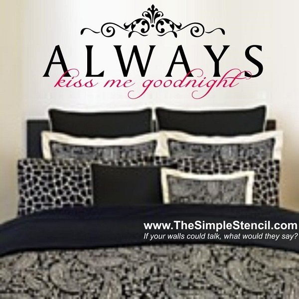 600x600 Always Kiss Me Goodnight - Always Kiss Me Goodnight Painting