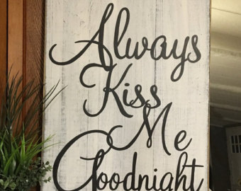 340x270 Printable Art Always Kiss Me Goodnight Print - Always Kiss Me Goodnight Painting