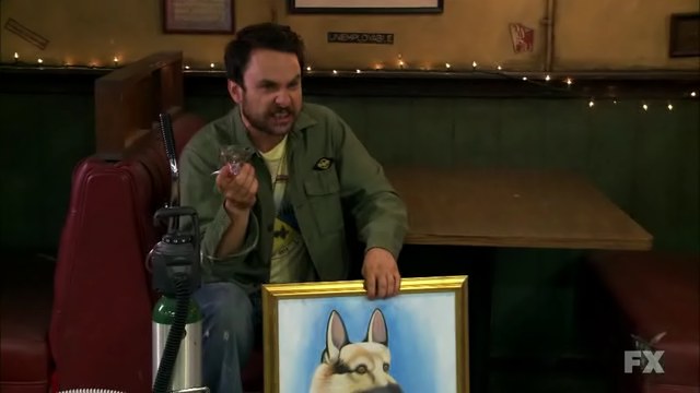 640x360 Recap It's Always Sunny In Philadelphia, Episode 8.01 Pop Pop - Always Sunny In Philadelphia Painting