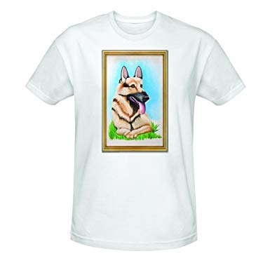 385x385 It's Always Sunny In Philadelphia Unisex German Shepherd Painting - Always Sunny Painting