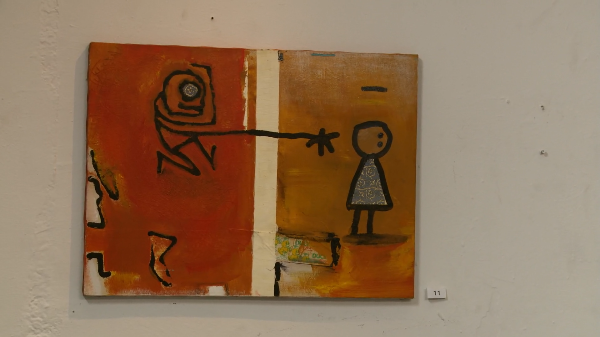 1920x1080 First Thing I Think When Seeing This Painting Is Someone Fleeing - Always Sunny Painting