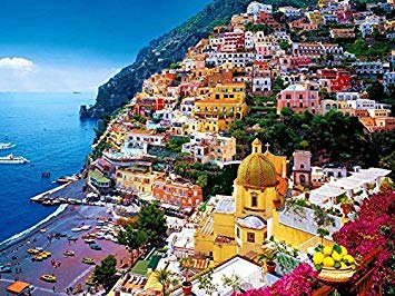 Amalfi Coast Painting At Paintingvalley.com 