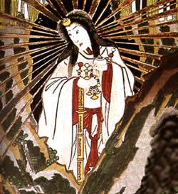 250x273 Amaterasu Omikami The Great Solar Mother - Amaterasu Painting