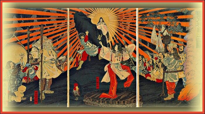 700x389 Mythological Girls Amaterasu ~ Girl Museum - Amaterasu Painting