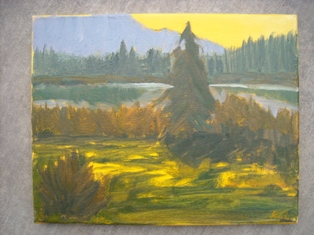 314x235 Abstract Rog Lyngaas' Paintings - Amateur Oil Painting