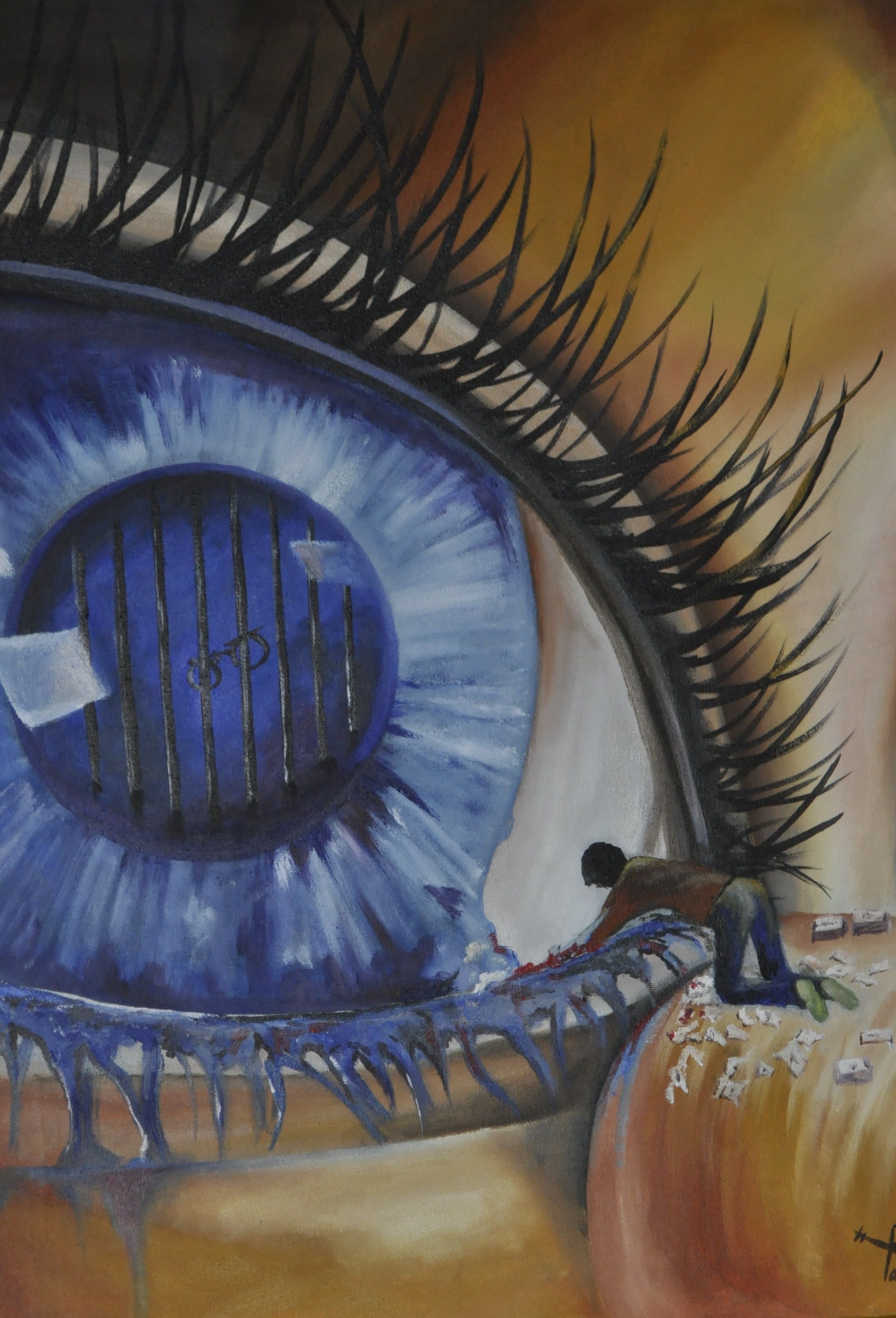 2177x3201 One Of The Most Amazing Painting By A School Girl. Steemit - Amazing Painting