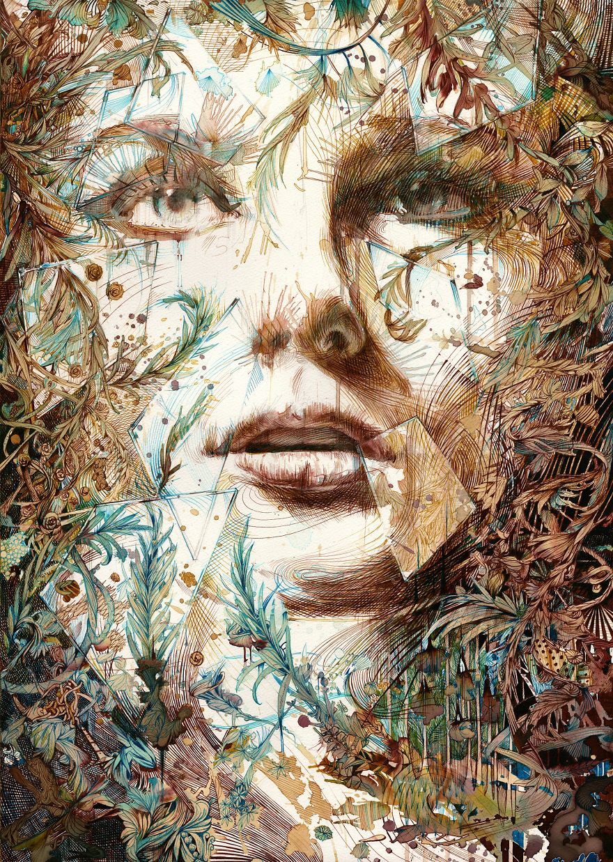 880x1237 Amazing Painting Art By Carne Griffiths - Amazing Painting