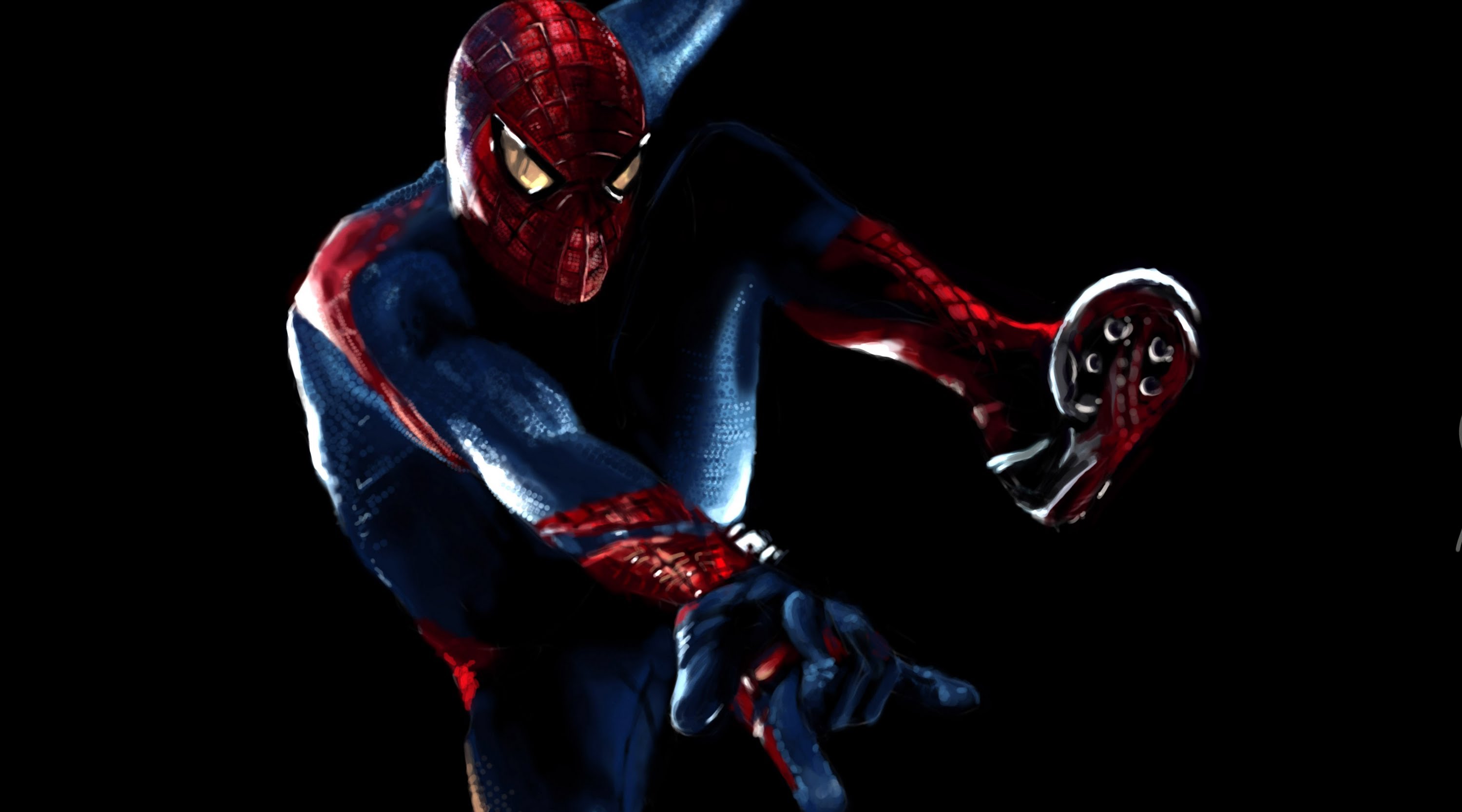 3000x1667 The Amazing Spider Man - Amazing Spider Man Painting