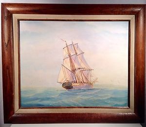 300x261 Clipper Ship - Ambrose Painting