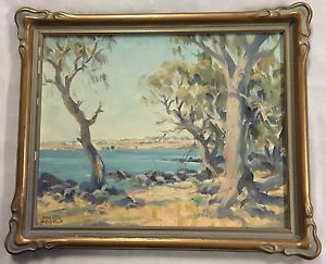 300x243 Original Oil Painting On Canvas Board Ambrose Griffin - Ambrose Painting