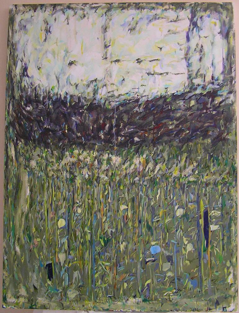 770x1008 Saatchi Art Big Green Painting By John Ambrose - Ambrose Painting