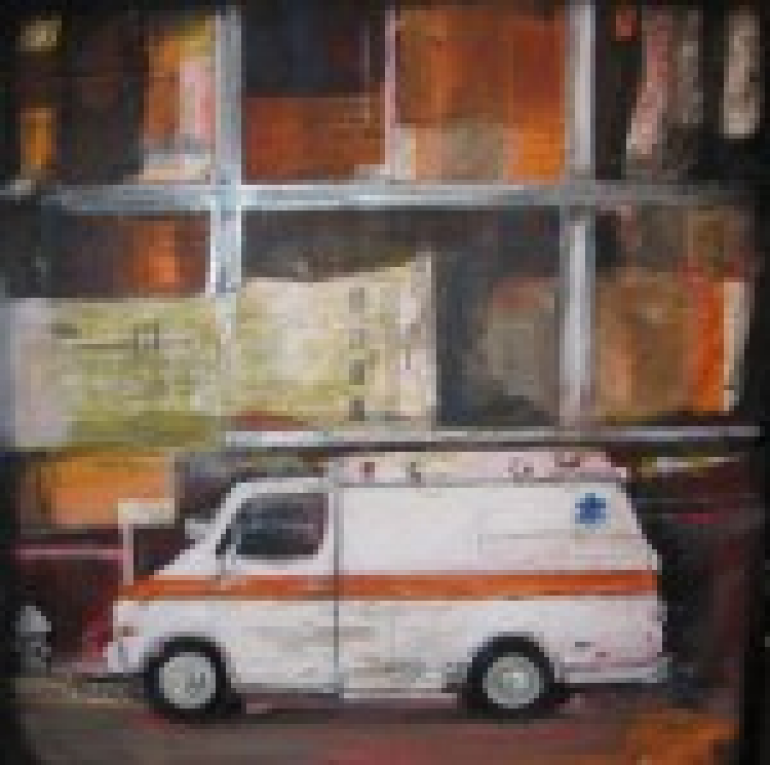 770x765 Ambulance Painting No Depression - Ambulance Painting