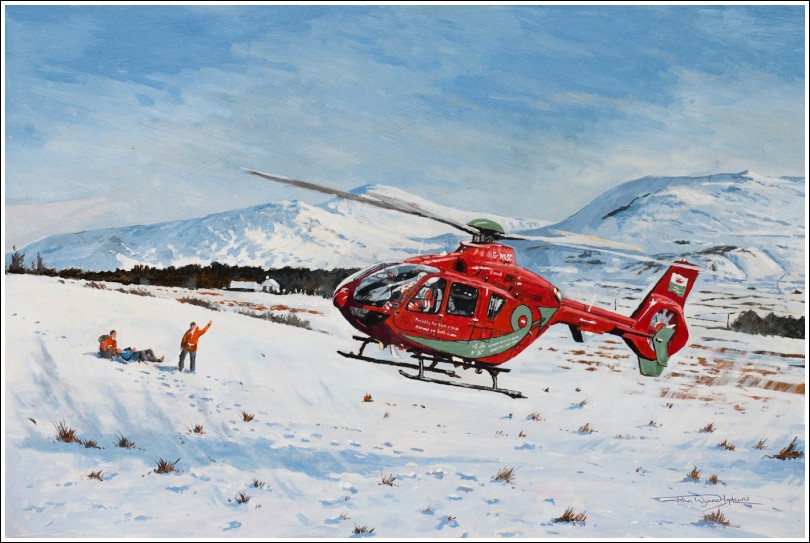 810x543 Air Ambulance Paintings - Ambulance Painting