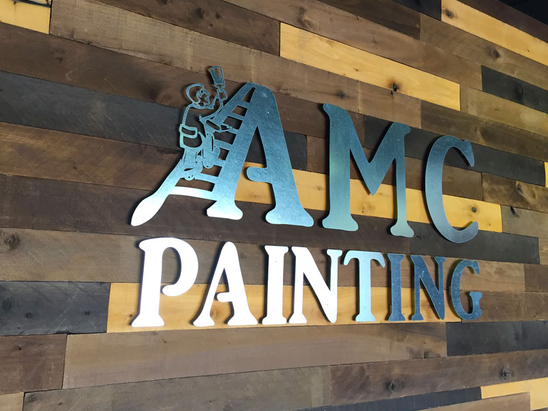 800x600 Wood Walls Custom Signs Atop Today's Trends Woodland Articles - Amc Painting Colorado Springs