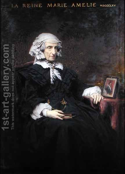 431x600 Marie Amelie De Bourbon 1782 1866 Charles Jalabert - Amelie Painting