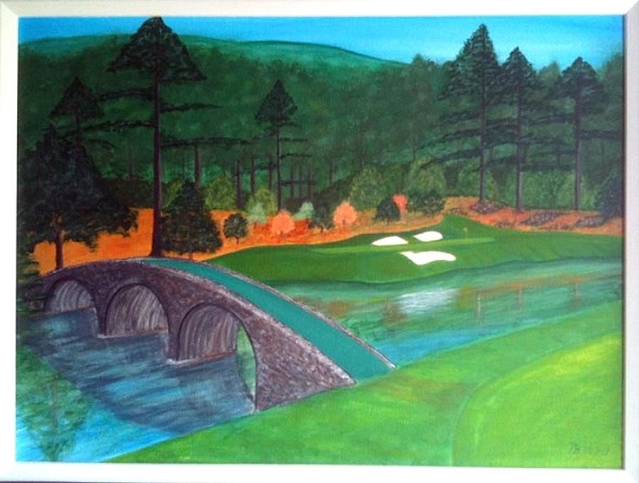 900x681 Amen Corner Painting By Brendan Bradley - Amen Corner Painting