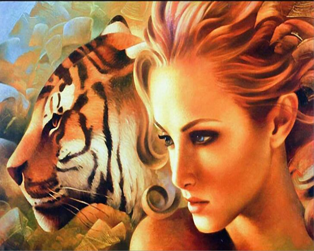 640x512 Beibehang 3d Wallpaper Large Painter Classic Home Decoration - American Beauty Painting