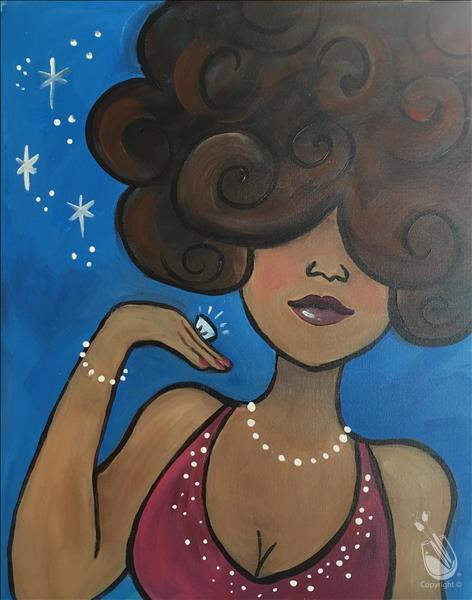 472x600 American Beauty - American Beauty Painting