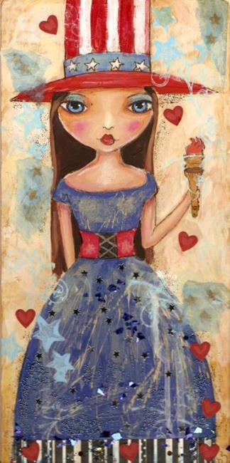 324x650 American Beauty - American Beauty Painting