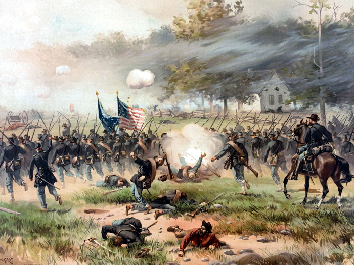 American Civil War Painting at PaintingValley.com | Explore collection ...