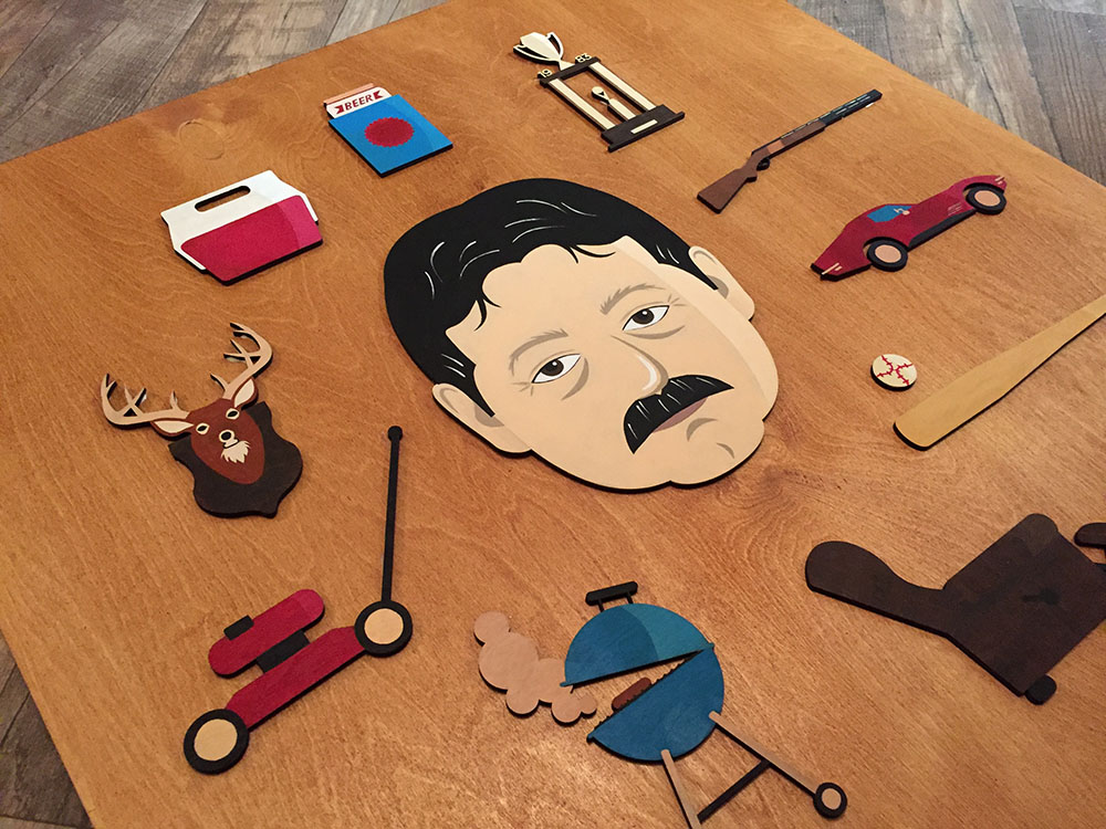 1000x750 American Dad - American Dad Painting