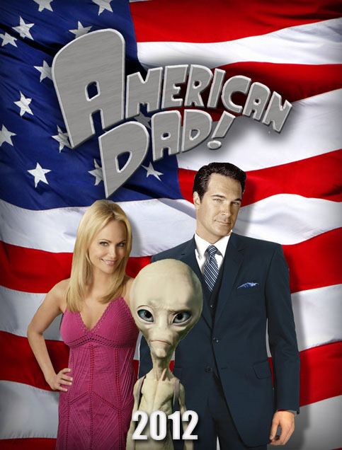 483x636 American Dad Film Poster By Umbridge1986 - American Dad Painting