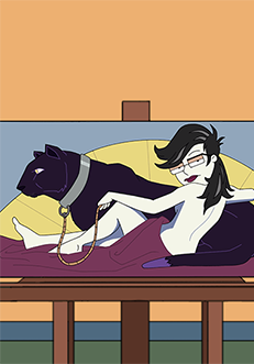 231x331 American Dad Cards - American Dad Painting