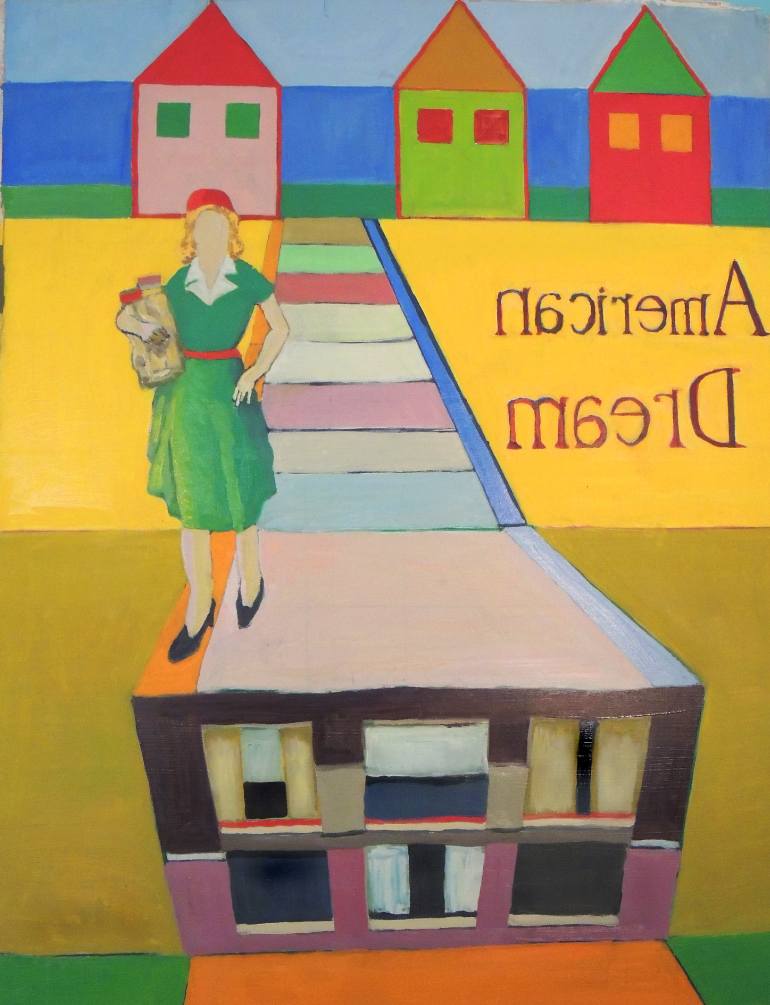 770x1005 Saatchi Art American Dream Painting By Joseph Lawrence - American Dream Painting