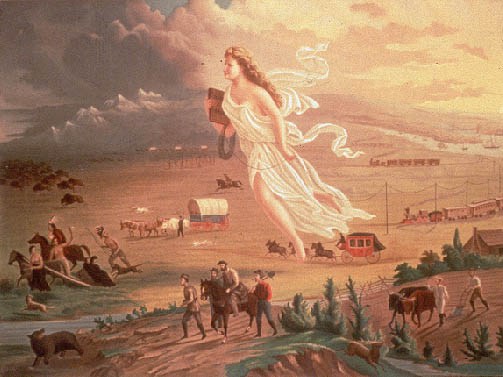 503x377 The American Dream The West Americaniconstemple - American Dream Painting