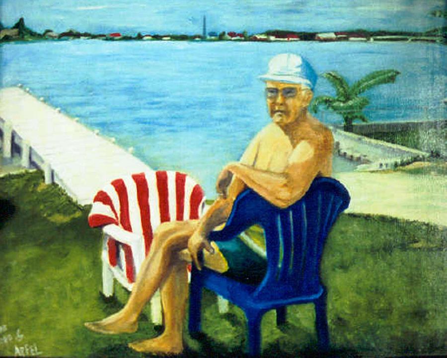 900x721 American Dream Painting By Gloria M Apfel - American Dream Painting