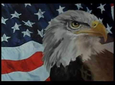480x358 Acylic American Eagle Painting - American Eagle Painting