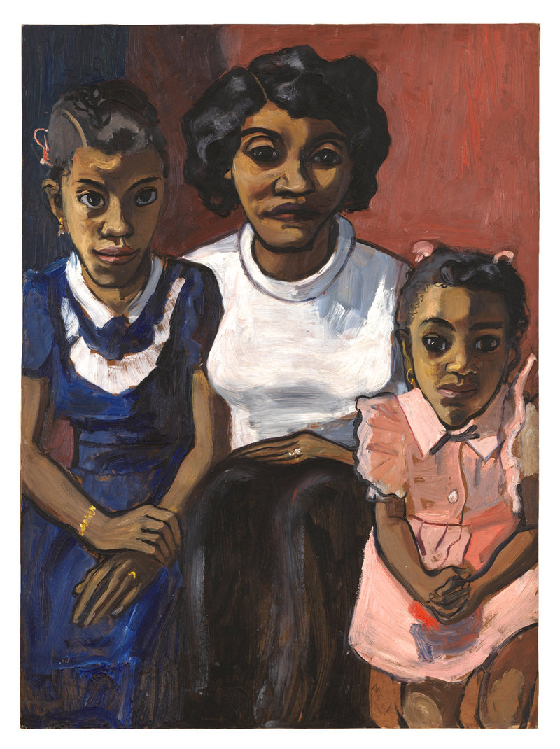800x1070 Artwork By Alice Neel - American Family Painting