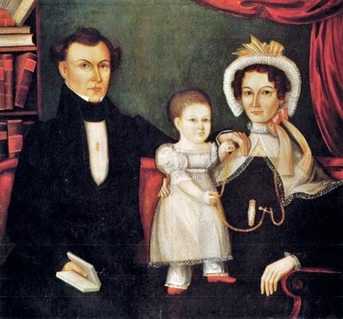 500x465 James Stanford Art - American Family Painting