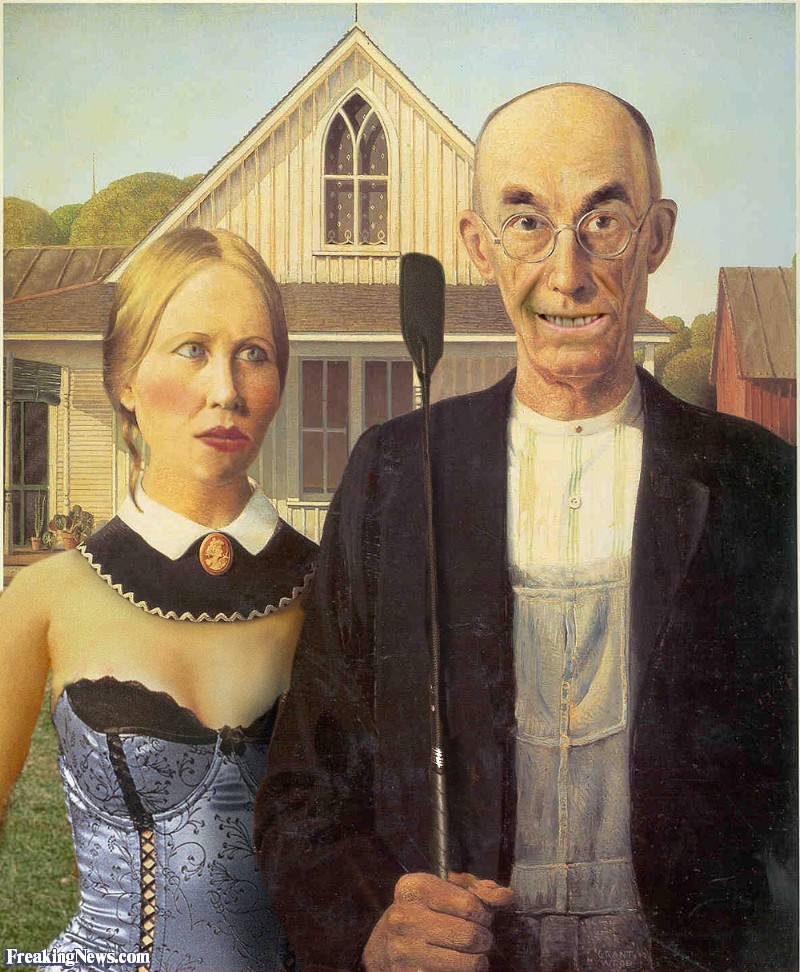 800x972 Opinion On American Gothic Painting Homework Service - American Farmer Painting