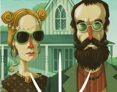 404x316 Steve Simpson - American Farmer Painting