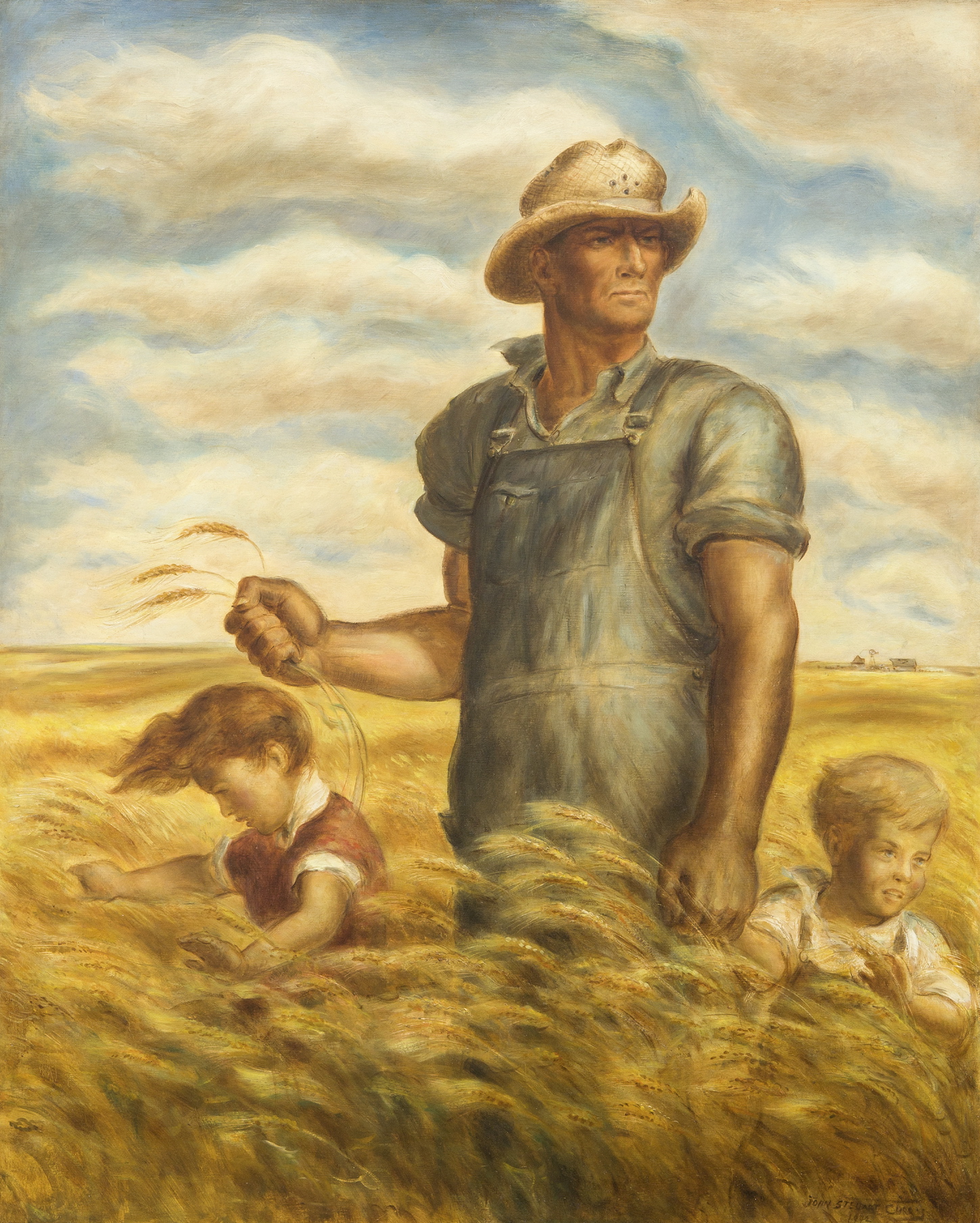 1449x1809 The Farm Is A Battlefield It's Mike Ettner's Blog - American Farmer Painting