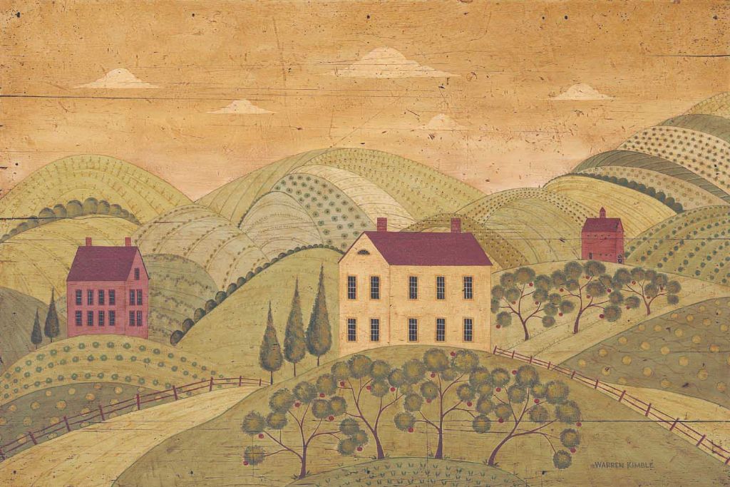 1024x683 American Folk Art Paintings By Warren Kimble - American Folk Art Painting