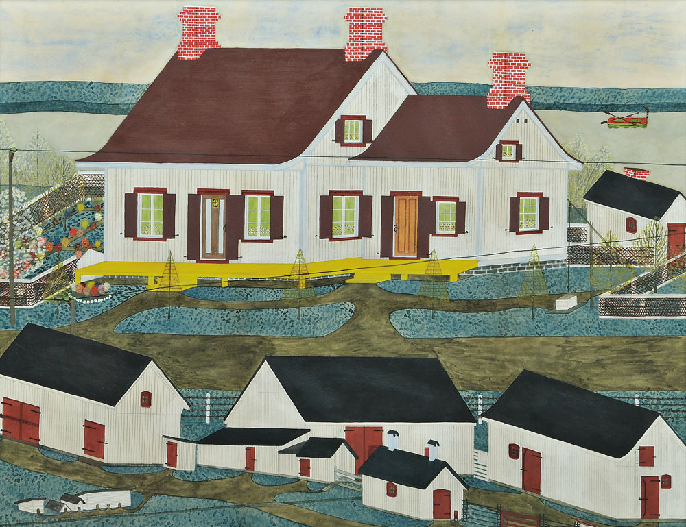 1000x769 An Ohio Collection Of American Folk Art Skinner Auctioneers - American Folk Painting