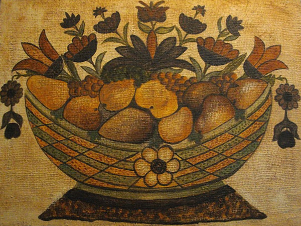 600x450 Lisa Nelthropp Early American Folk Art Muralist And Historical - American Folk Painting