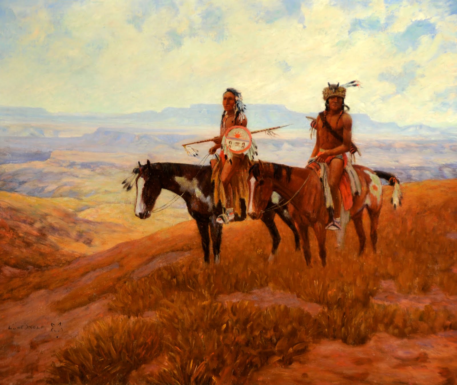 American Frontier Painting at PaintingValley.com | Explore collection ...