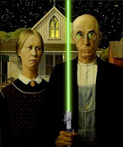 251x300 American Gothic A Puzzling Piece Of American Iconography - American Gothic Painting
