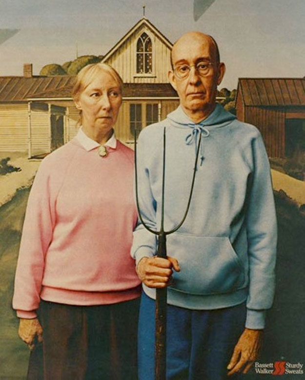625x778 36 Pop Cultural Reinventions Of The American Gothic Painting - American Gothic Painting