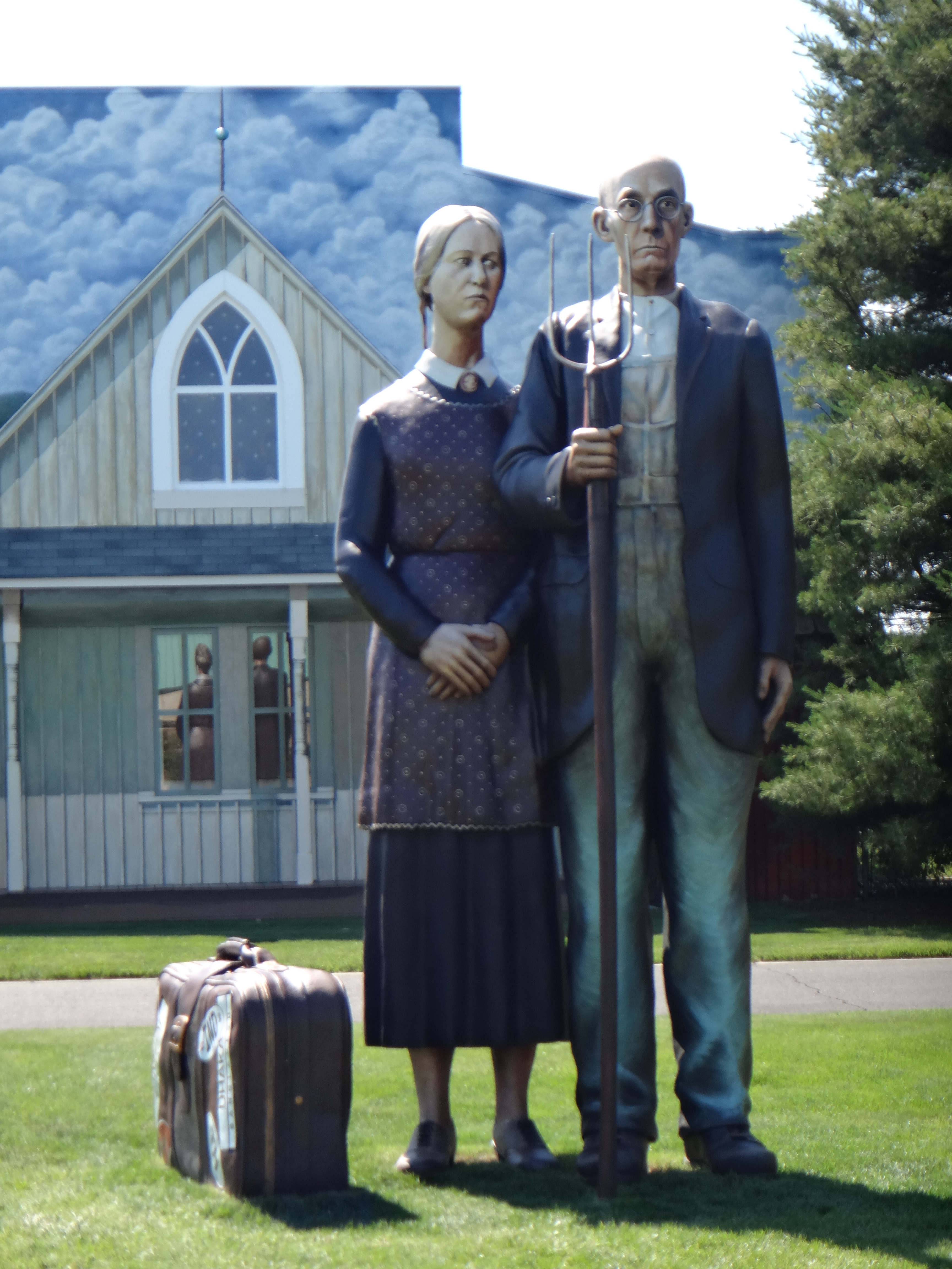 3456x4608 American Gothic Design Amp Diys - American Gothic Painting